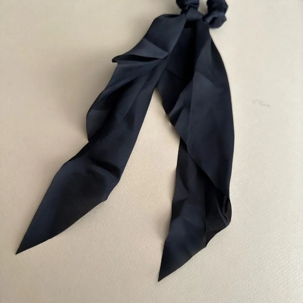 Black Hair Scrunchie K85